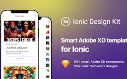Ionic Adobe Xd media 2