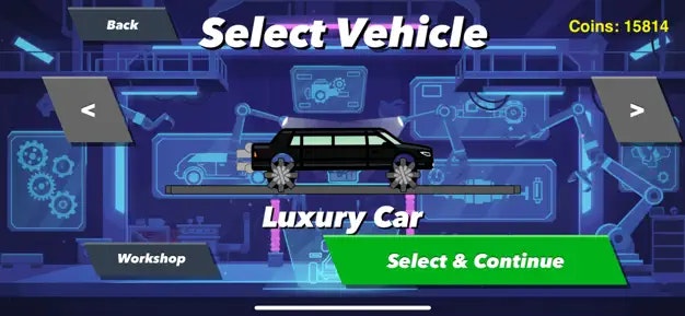 Hill Dash Race - Screenshot 2 showing product features and functionality