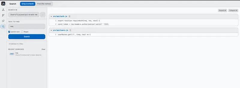 Git Browse screenshot 5