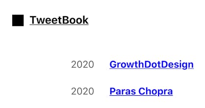 Tweetbook gallery image