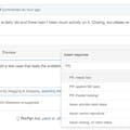 GitHub Canned Responses