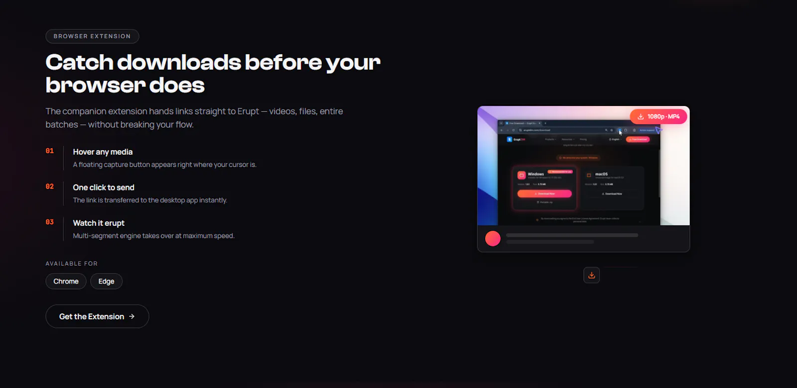 Erupt‑DM screenshot 5