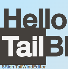 TailBlaster - TailWind lowcode builder