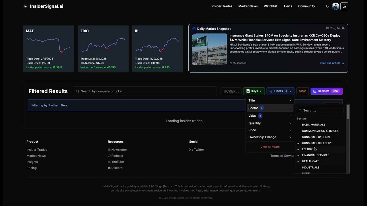 Insider Signal AI gallery image