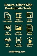 Toolsjockey – Privacy‑First Tools gallery image