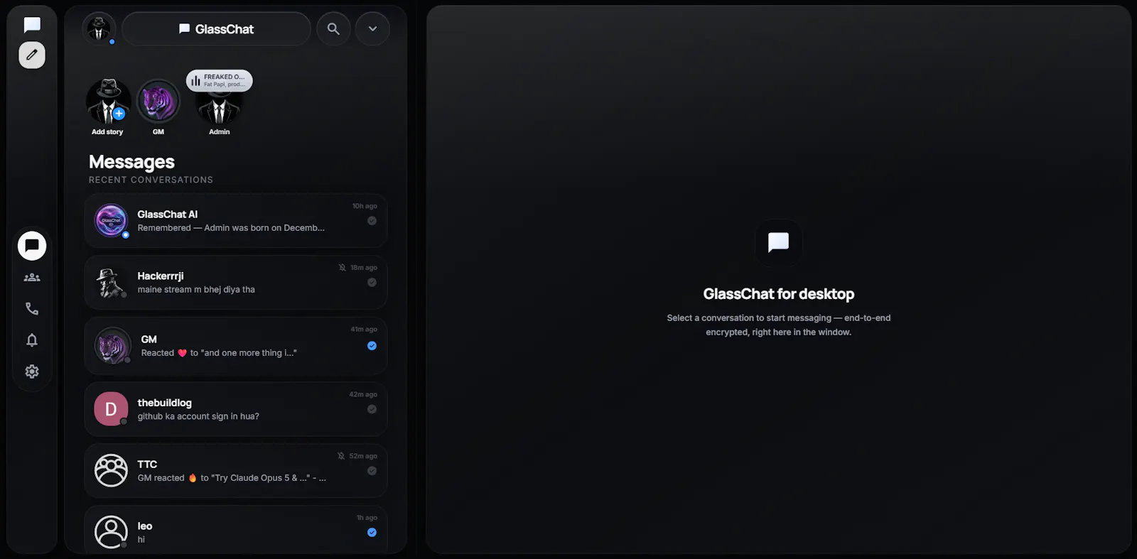 GlassChat screenshot 3