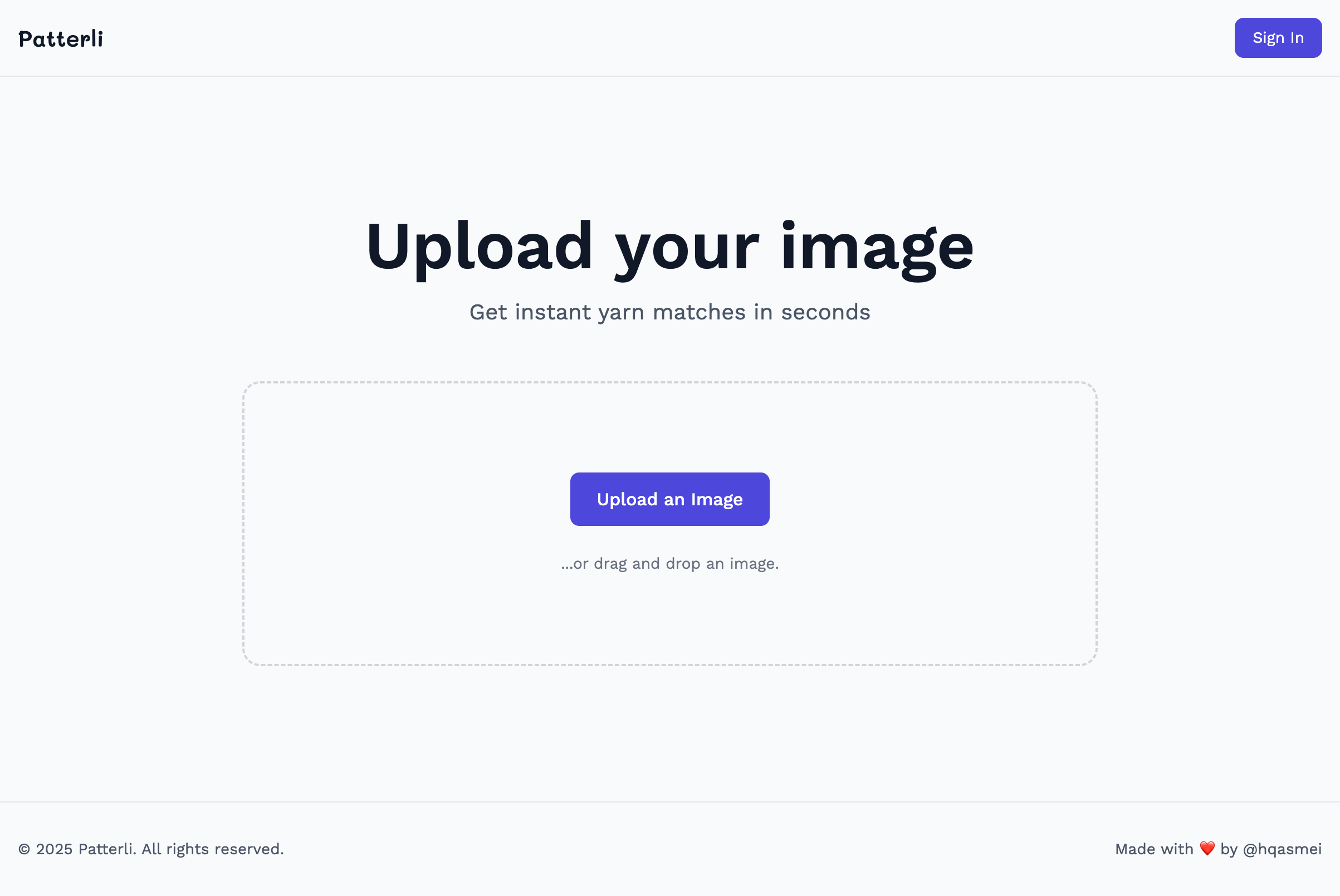 Patterli - Screenshot 2 showing product features and functionality
