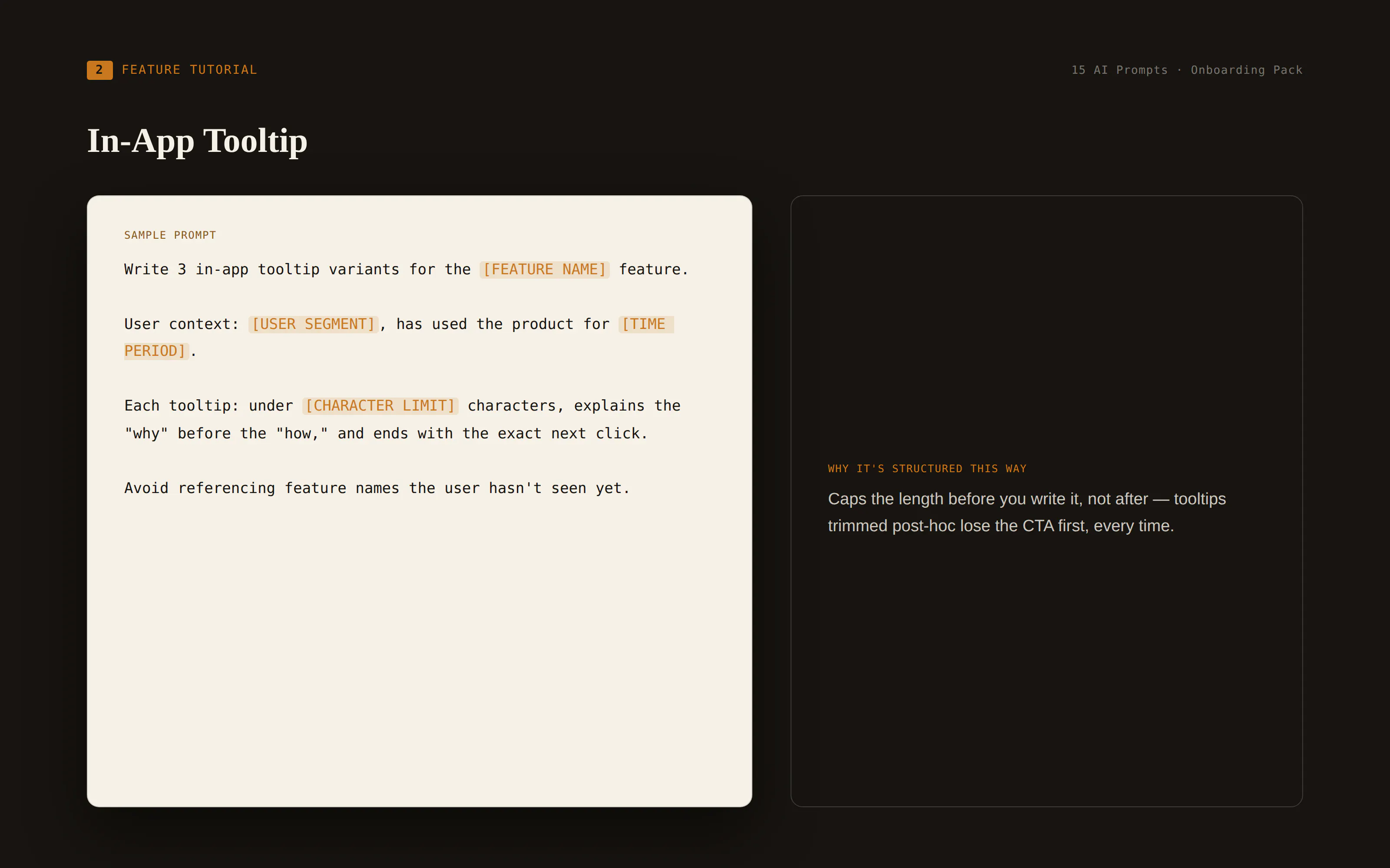 15 Prompts 2 Cut SaaS Onboarding in 1/2 gallery image