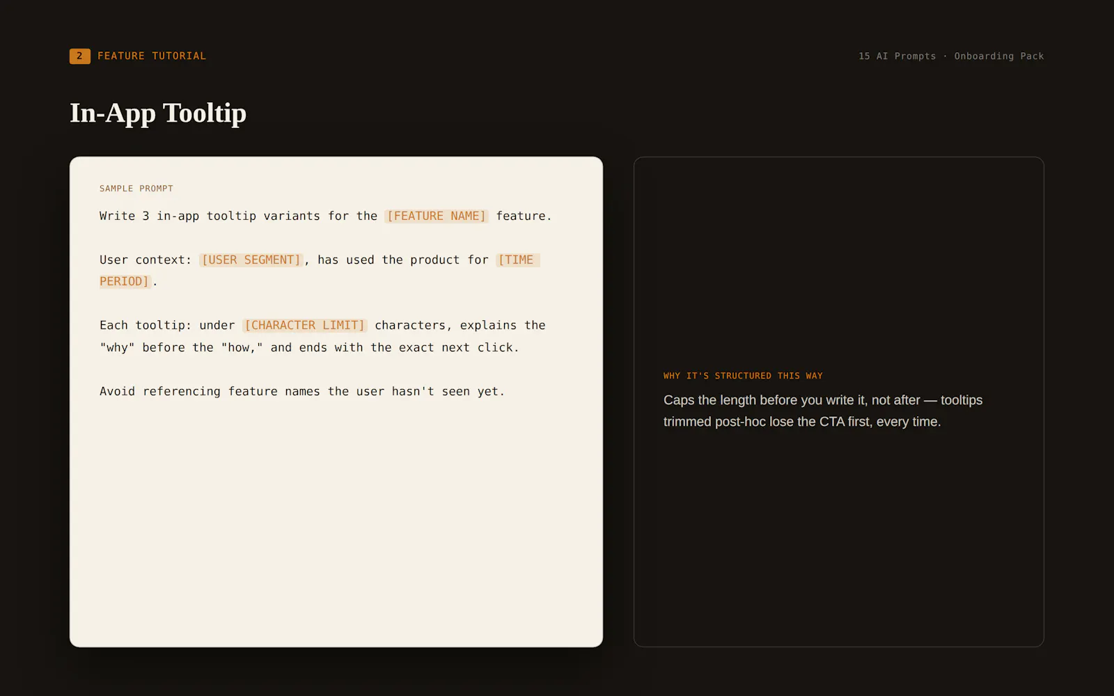 15 Prompts 2 Cut SaaS Onboarding in 1/2 screenshot 2