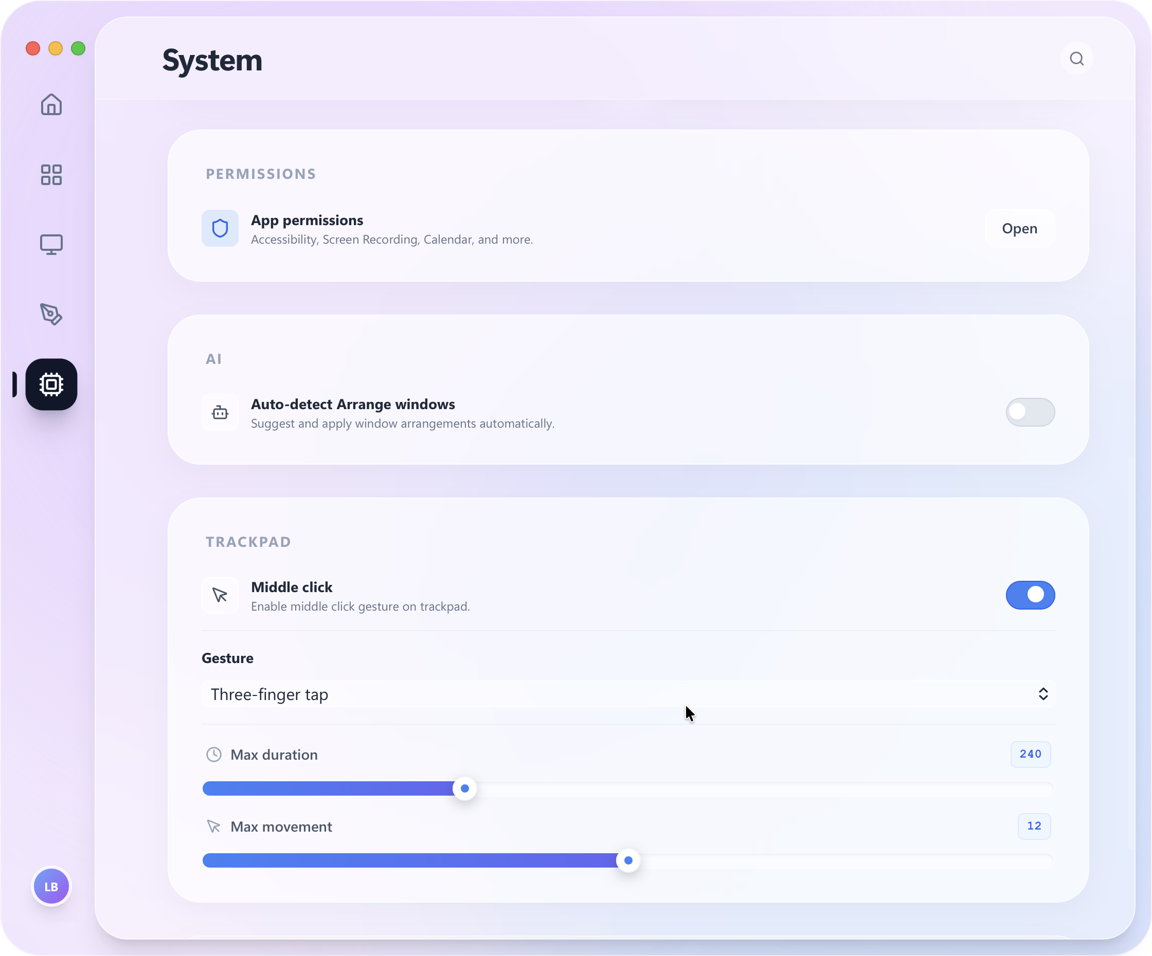 Sulguni Taskbar gallery image