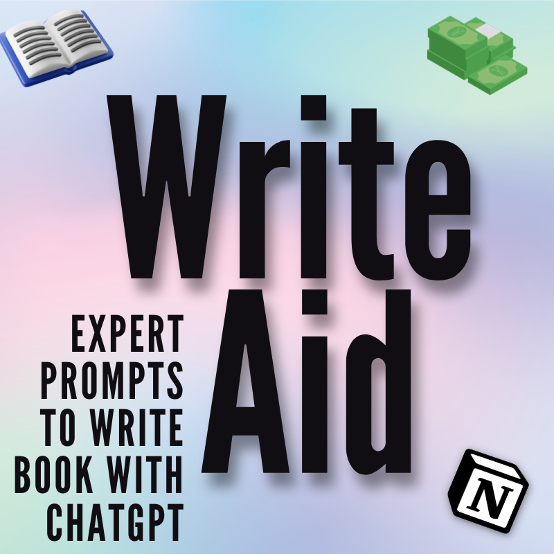 Write-Aid: Book Writing GPT-4 Prompts logo