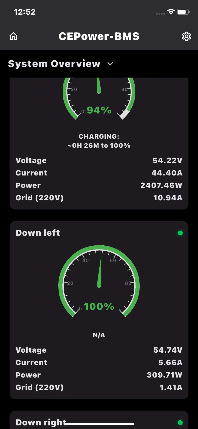 CEPOWER Battery Monitor gallery image