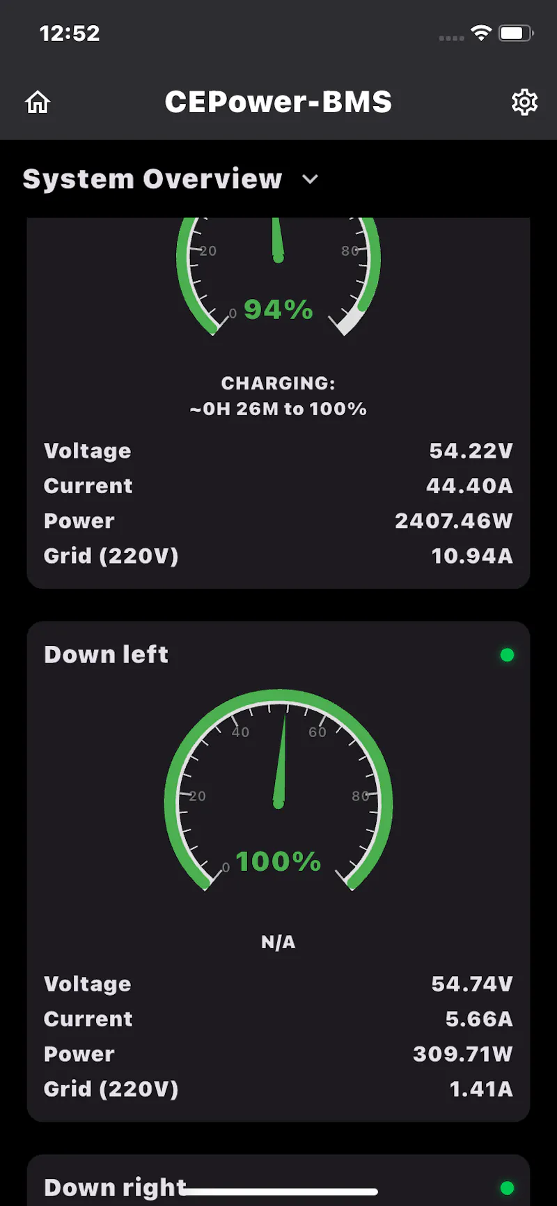 CEPOWER Battery Monitor screenshot 3