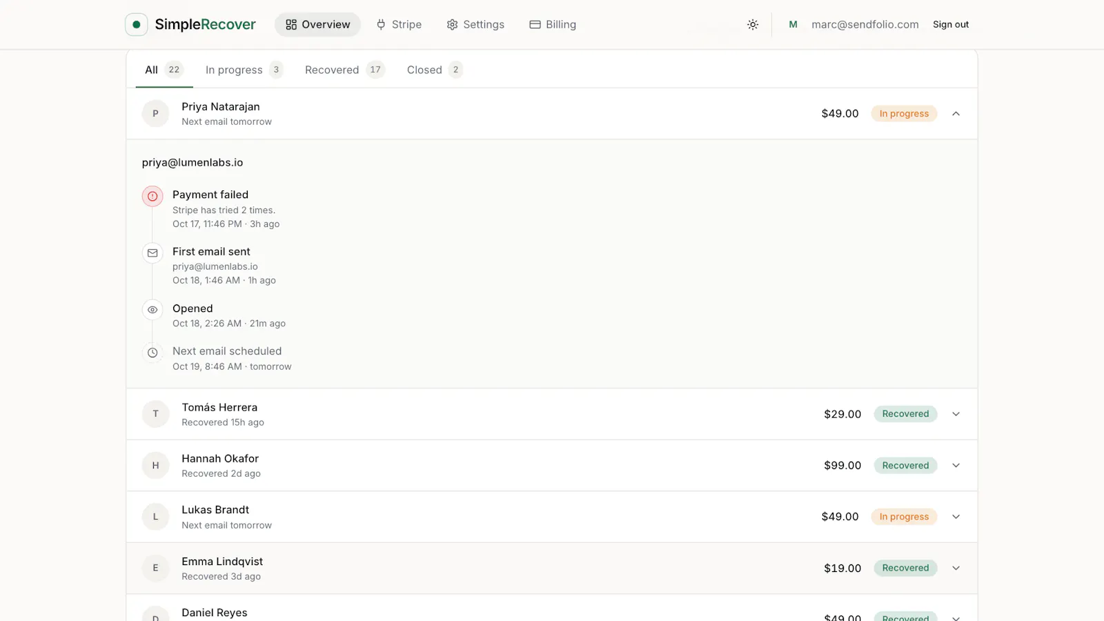 SimpleRecover screenshot 4