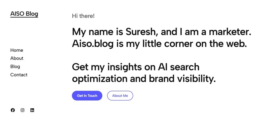 AISO Blog - Main product screenshot demonstrating key features and user interface