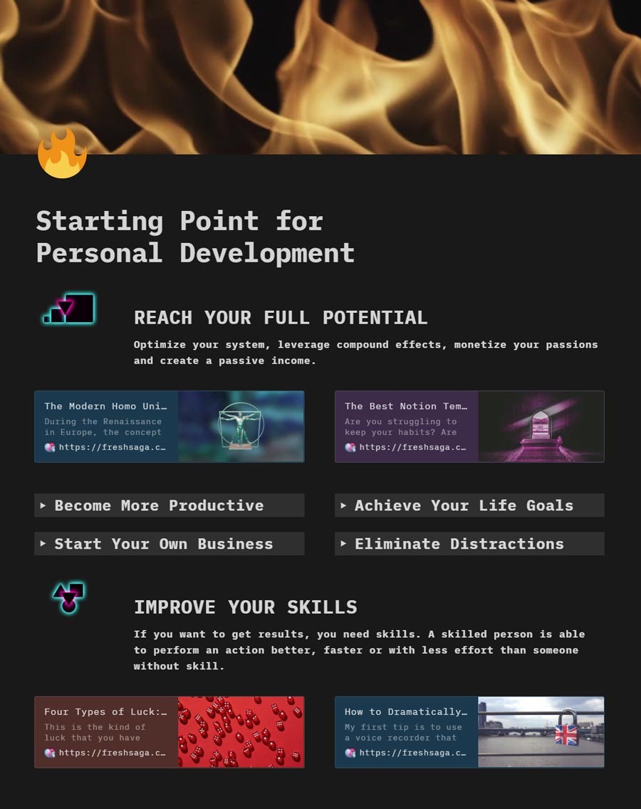 Fire Up Your Personal Development gallery image