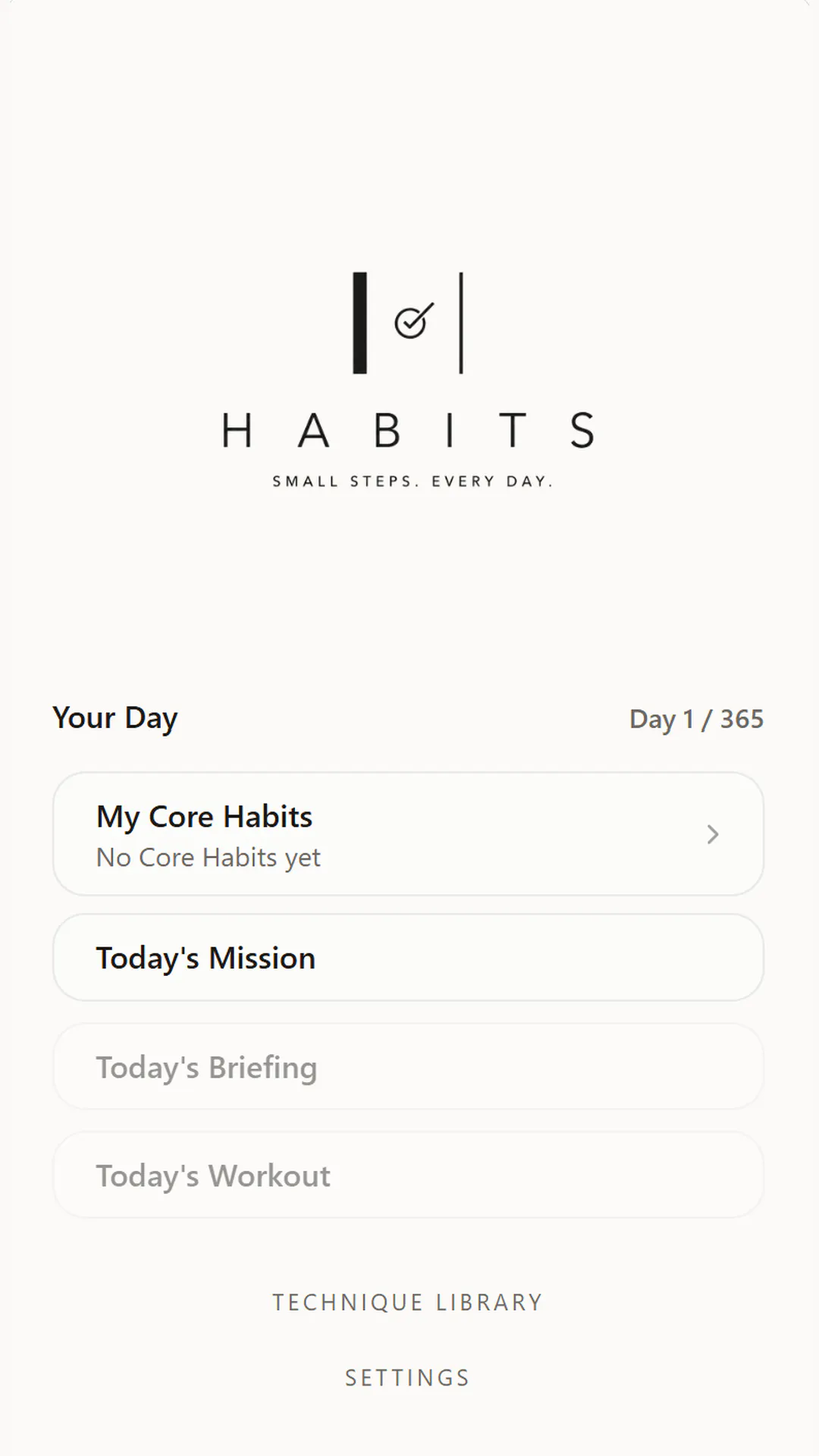Habits: One Day at a Time gallery image