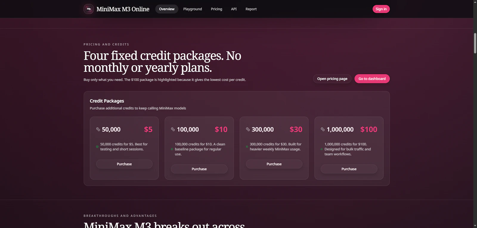 MiniMax M3 Online screenshot 3