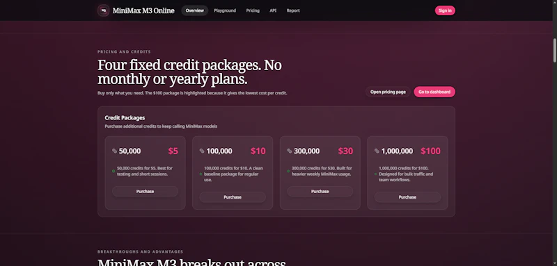MiniMax M3 Online screenshot 3
