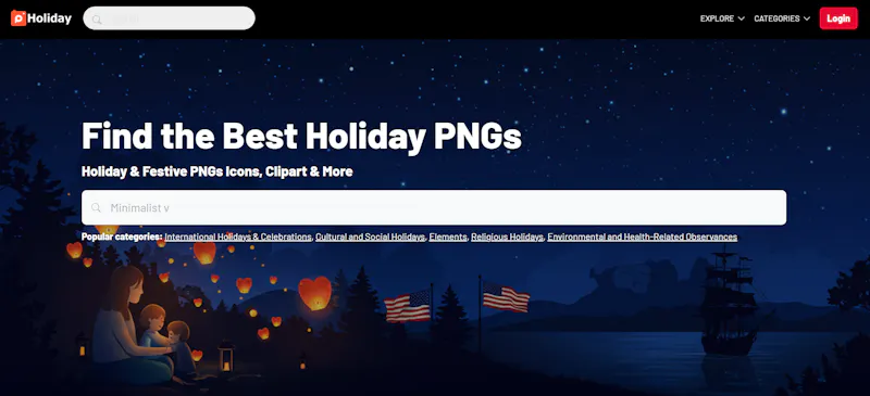 PNGHoliday screenshot 1