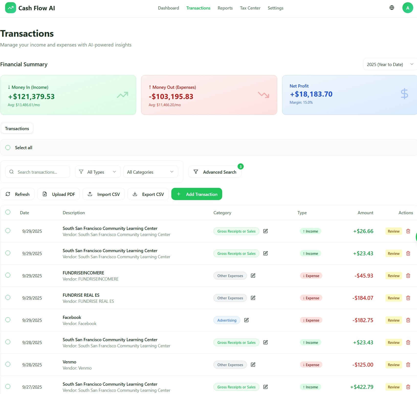Cash Flow AI  gallery image