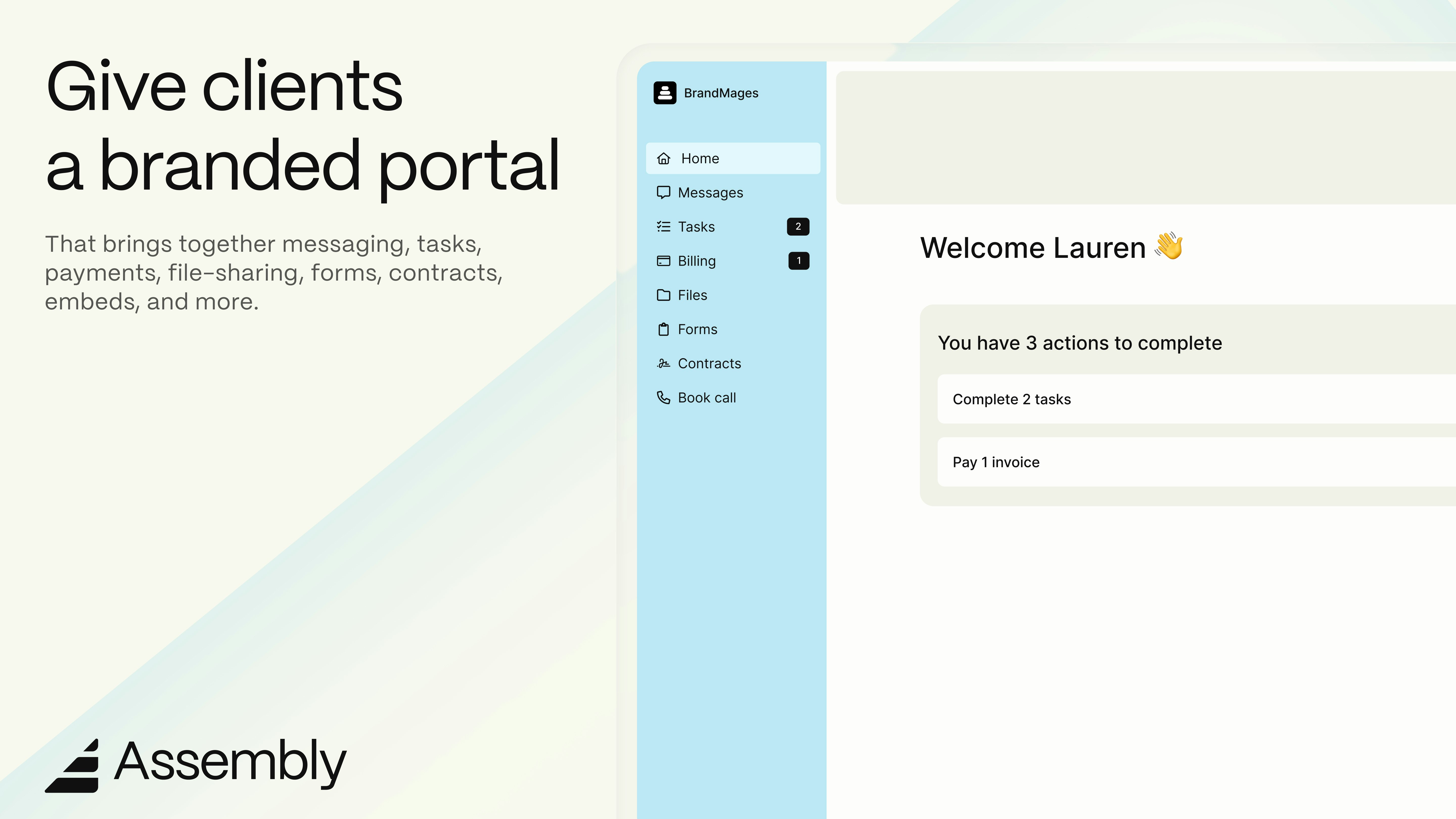 Média Assemblée - Portails de clients de marque et CRM alimenté par AI 2