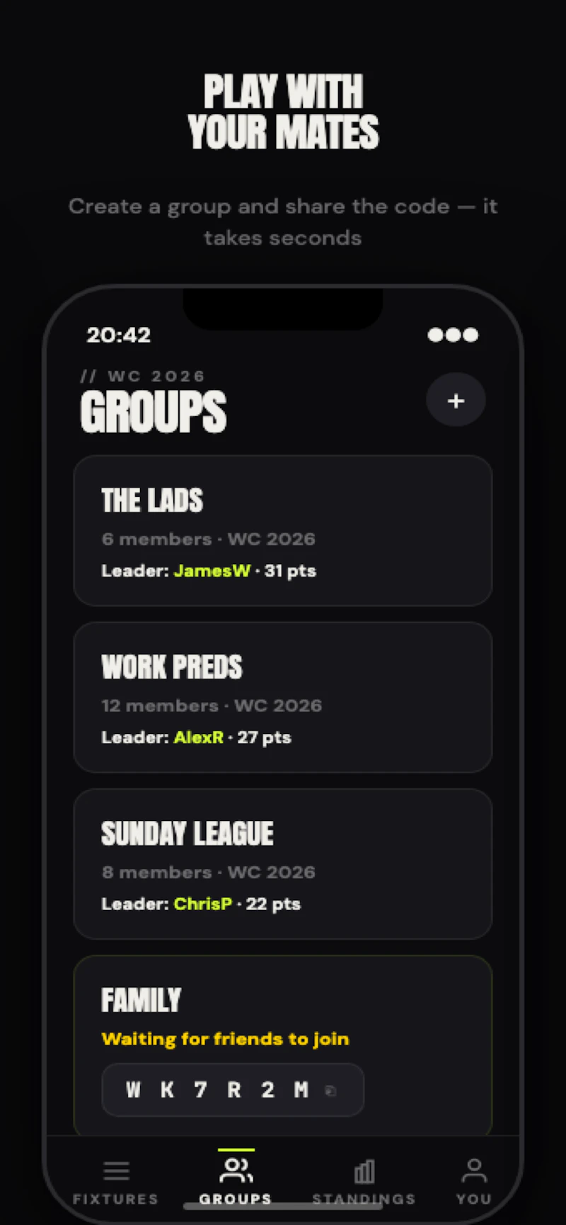 TerraceFC screenshot 2