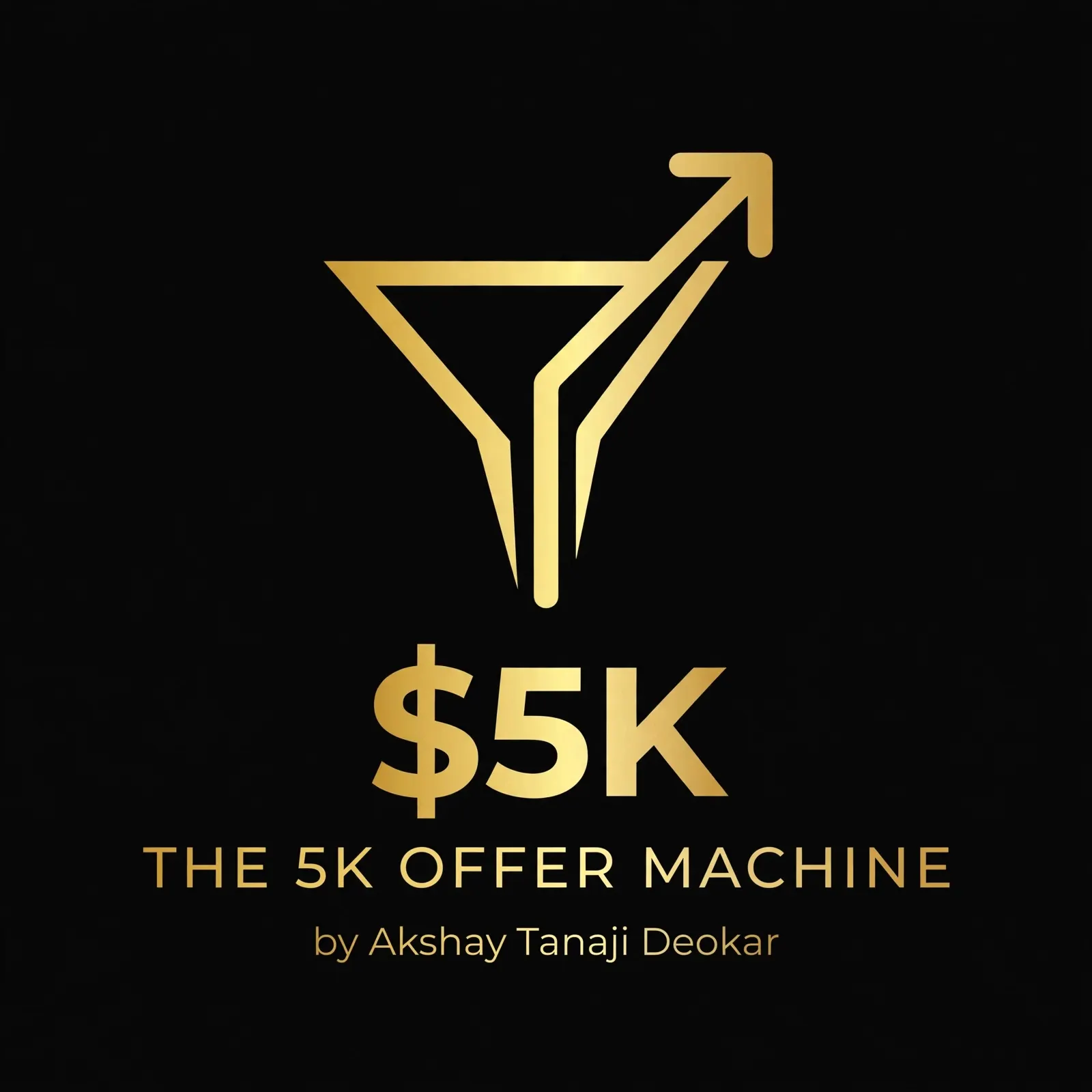 The $5K Offer Machine product banner
