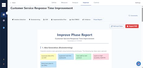 DMAIC.app gallery image