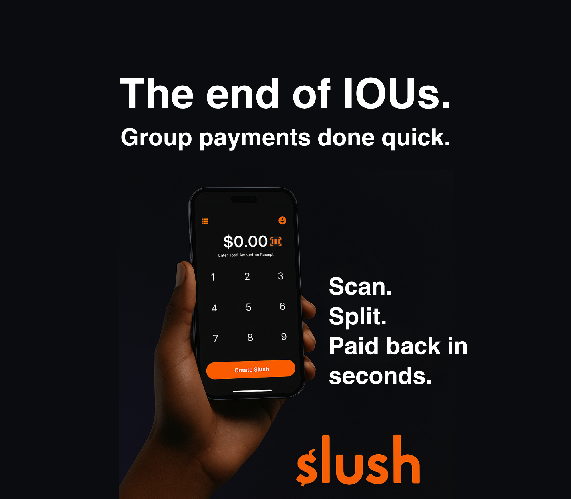Slush - การชำระเงินแบบกลุ่มทำได้ง่าย - แอพสำหรับผู้ที่อยู่ข้างหน้าบิล - และคาดหวังผลลัพธ์ media 3