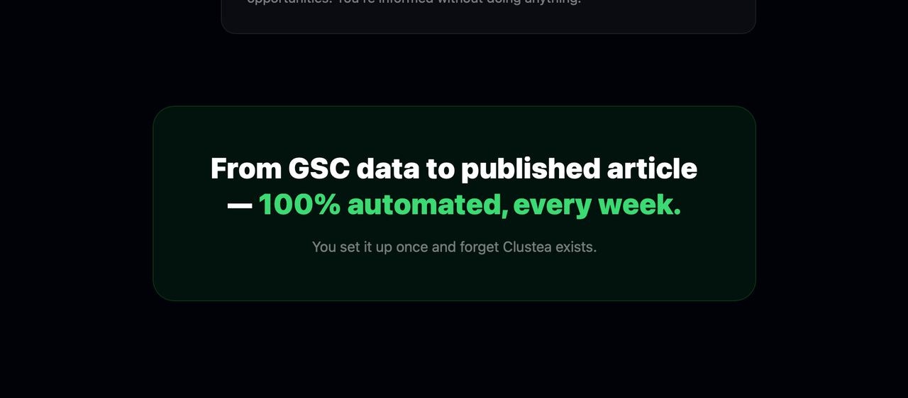 Clustea gallery image