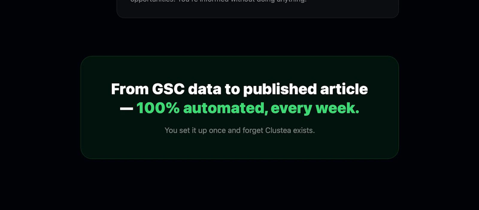 Clustea screenshot 2