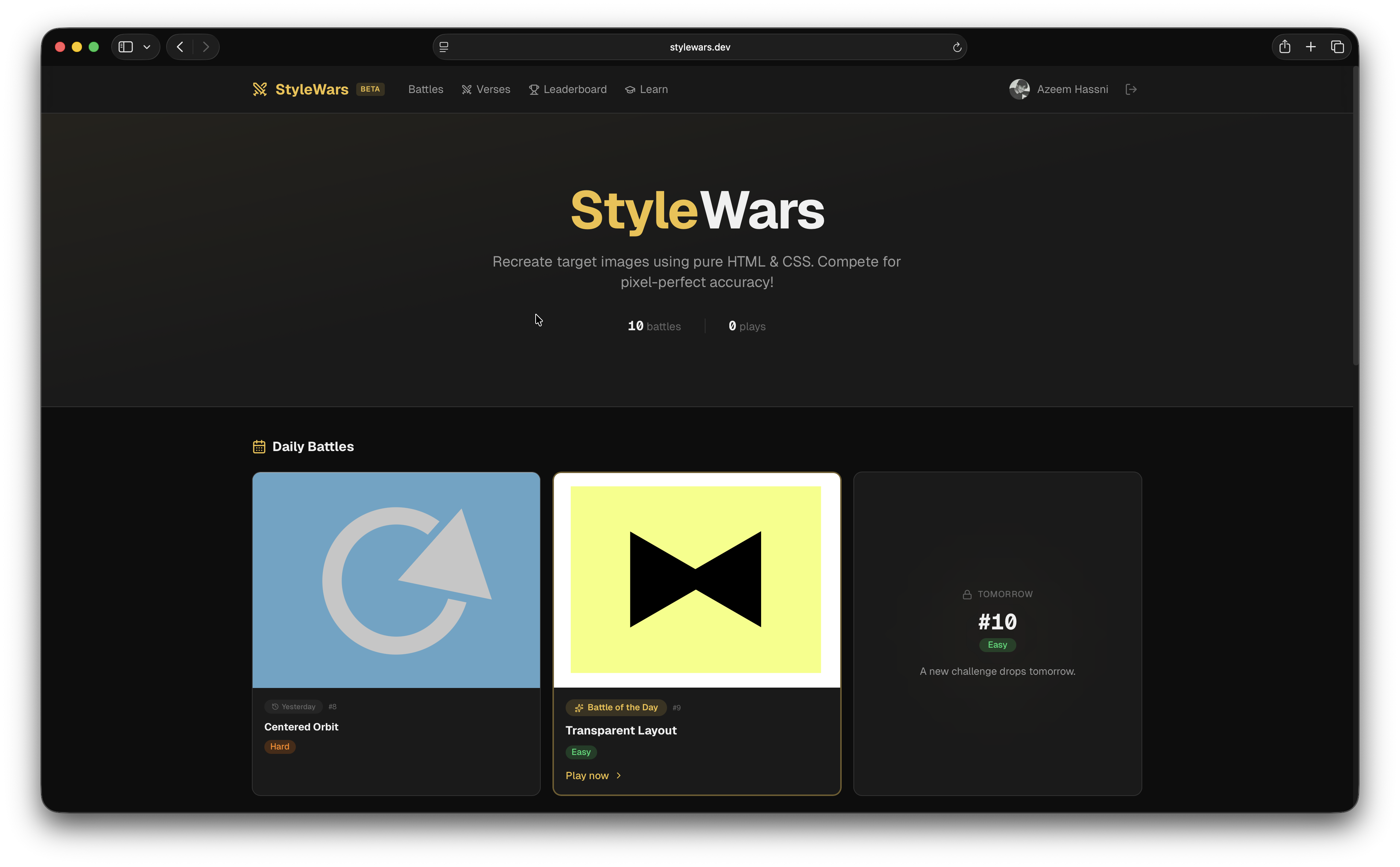StyleWars.dev gallery image