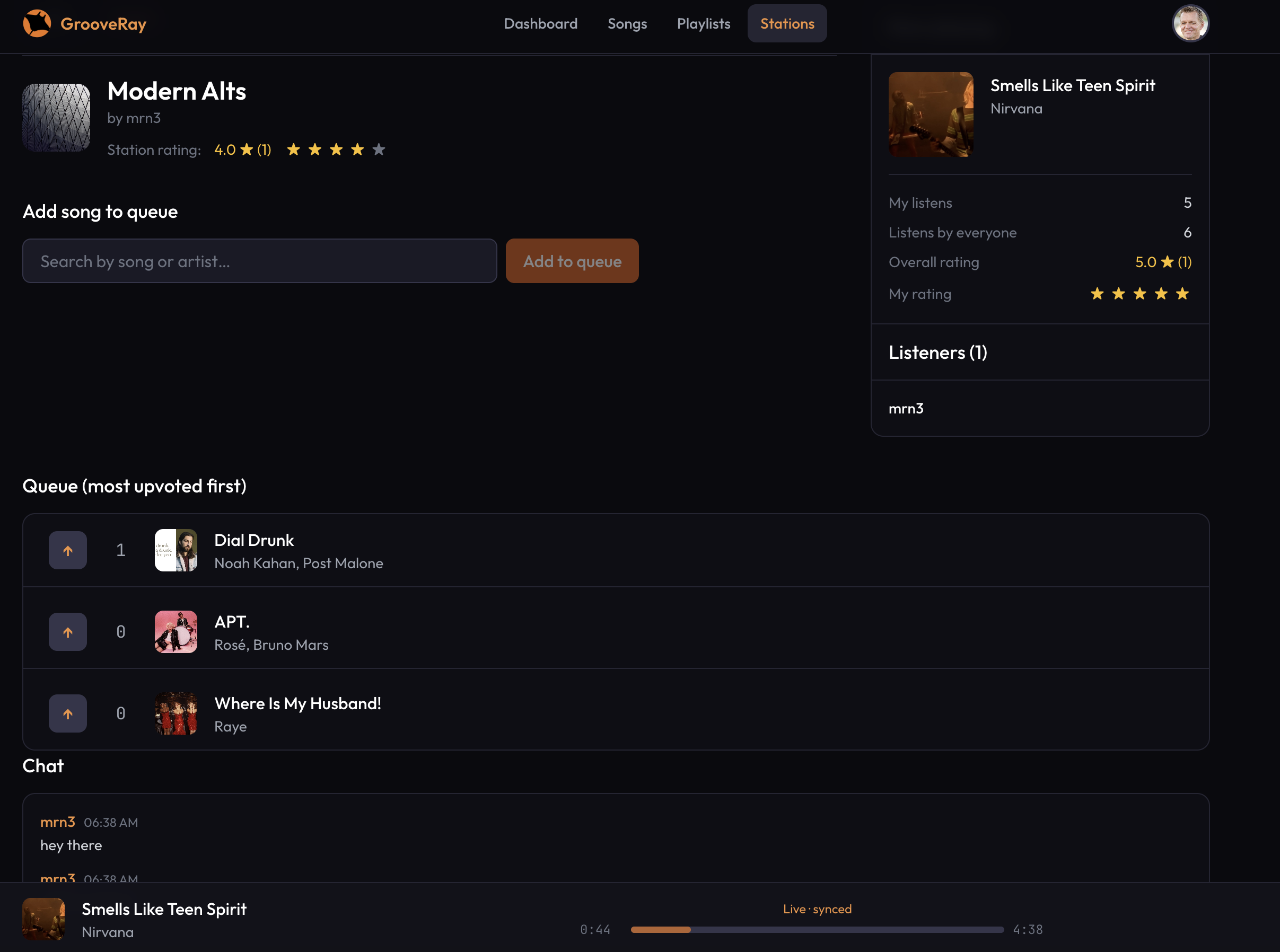 GrooveRay - Screenshot 4 showing product features and functionality