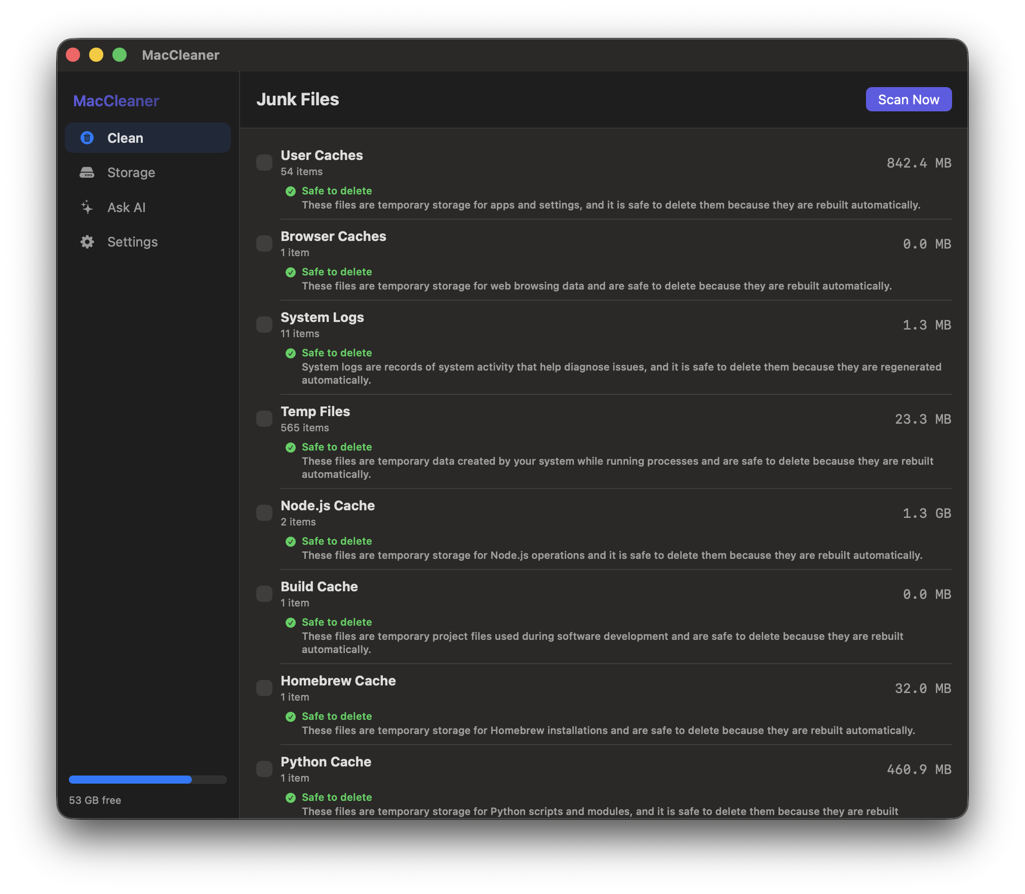 MacCleaner gallery image