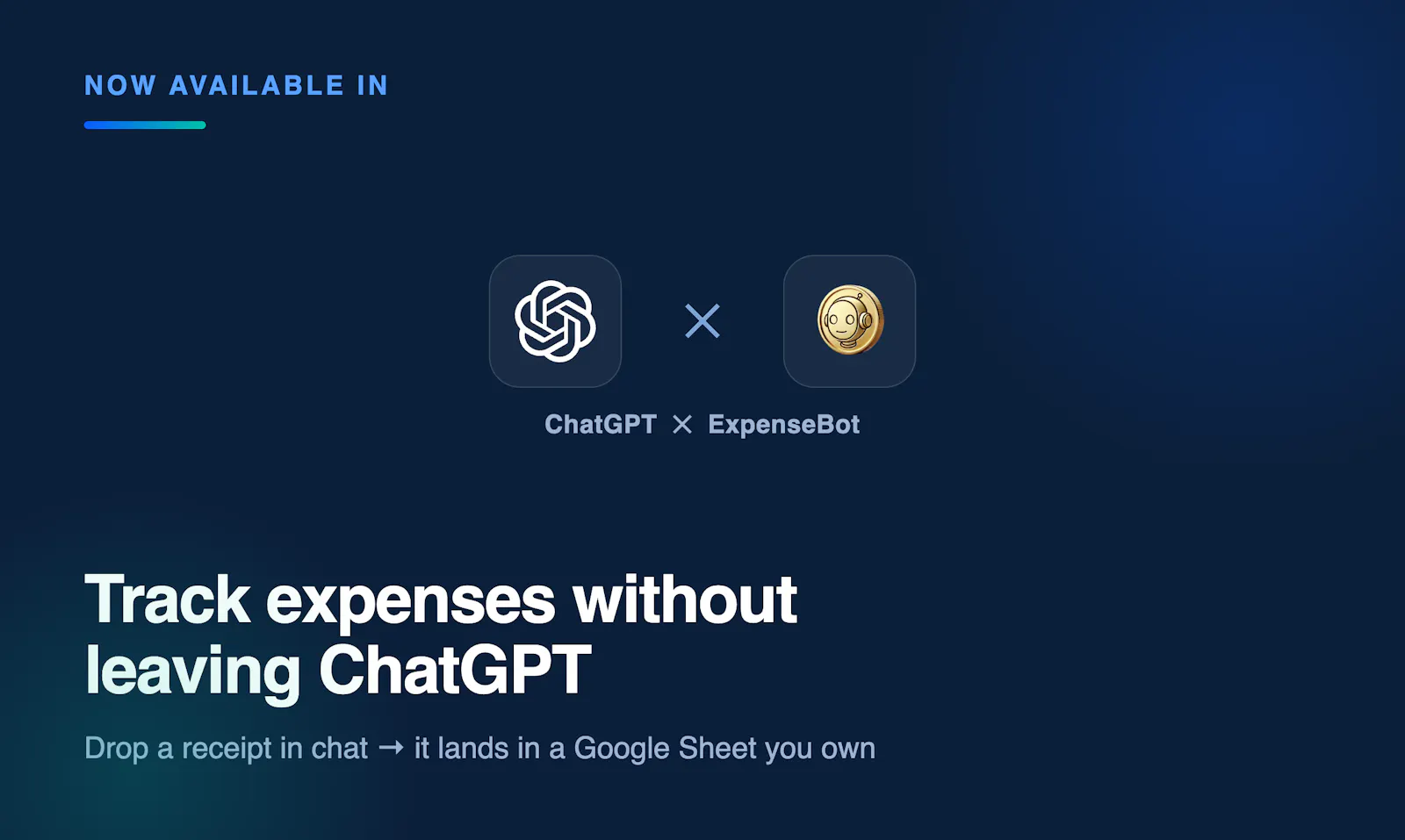 ExpenseBot for ChatGPT screenshot 1