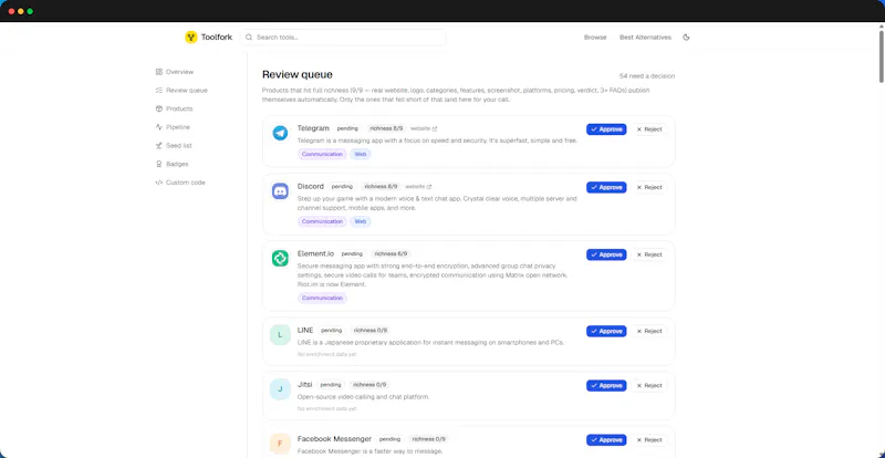 Toolfork screenshot 5