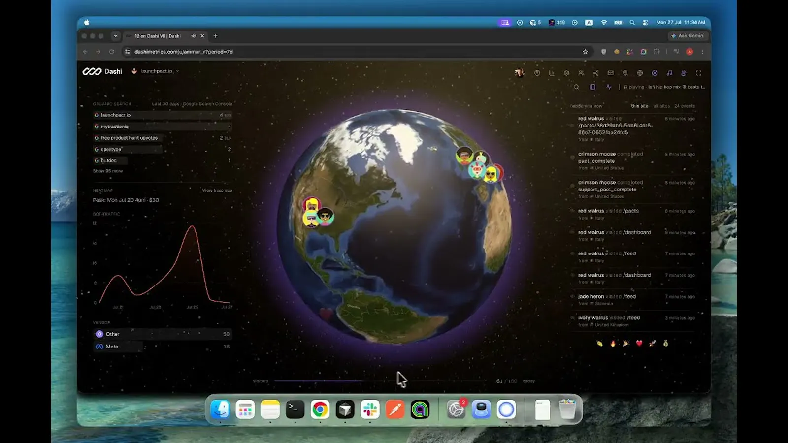 Dashi Metrics screenshot 1 (video preview)