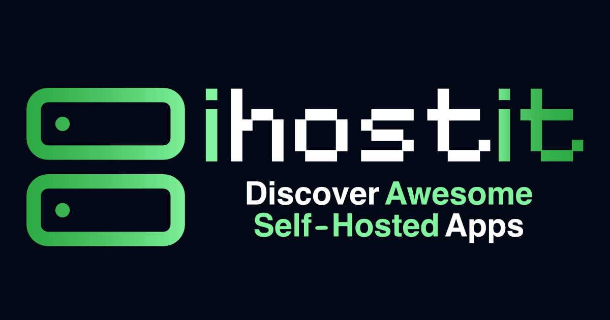 وسائط ihostit.app - اكتشف تطبيقات رائعة مستضافة ذاتيا 1
