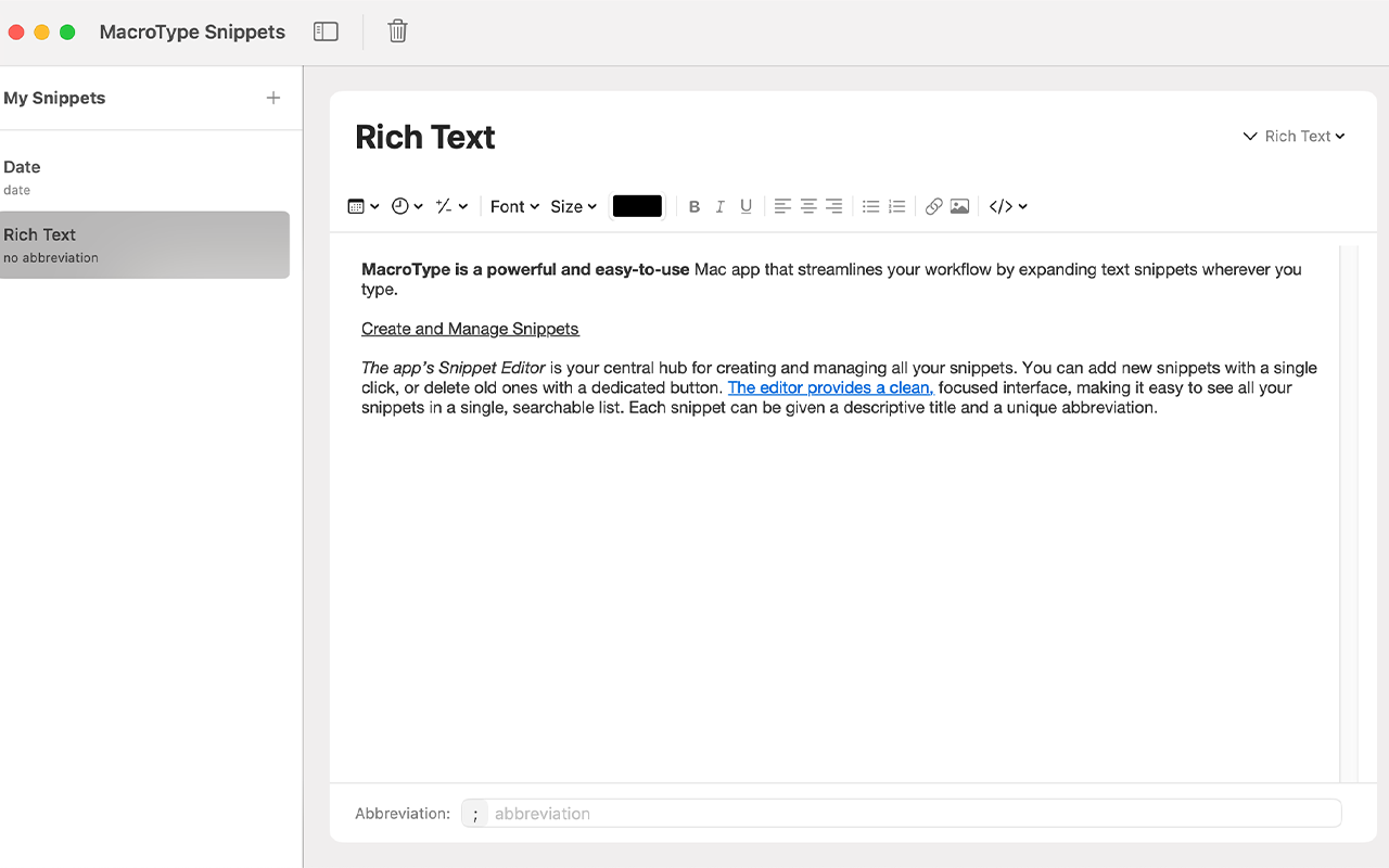 MacroType - Screenshot 4 preview