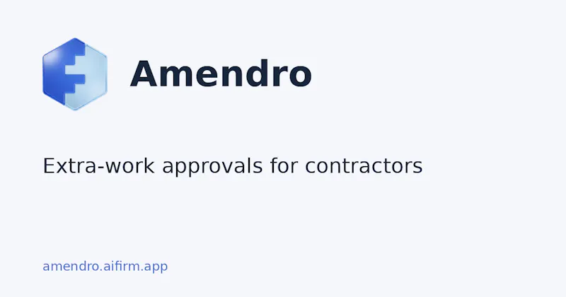 Amendro screenshot 1