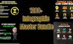 Infographic Master Bundle: 1200+ PNGs image