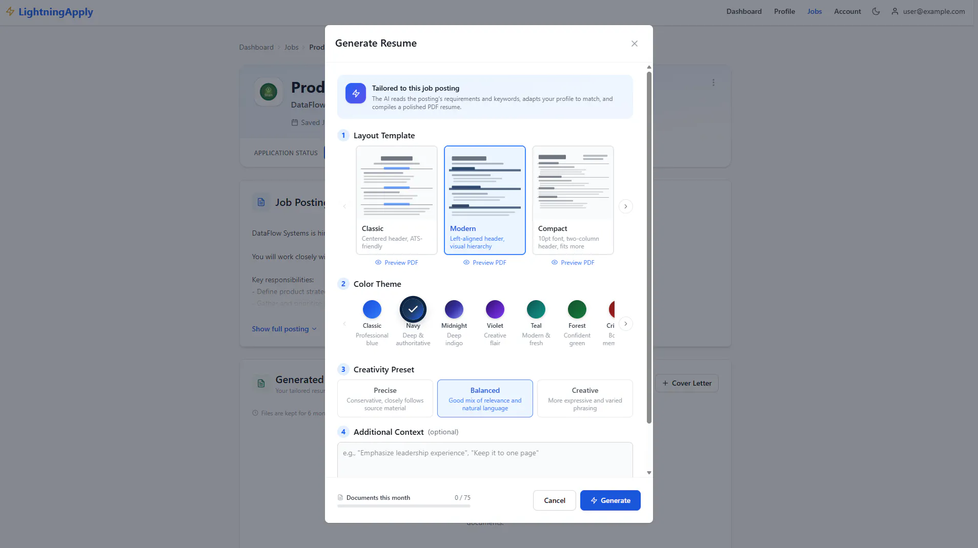 LightningApply gallery image