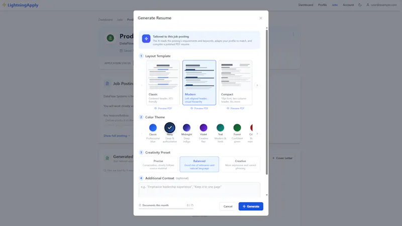 LightningApply screenshot 4