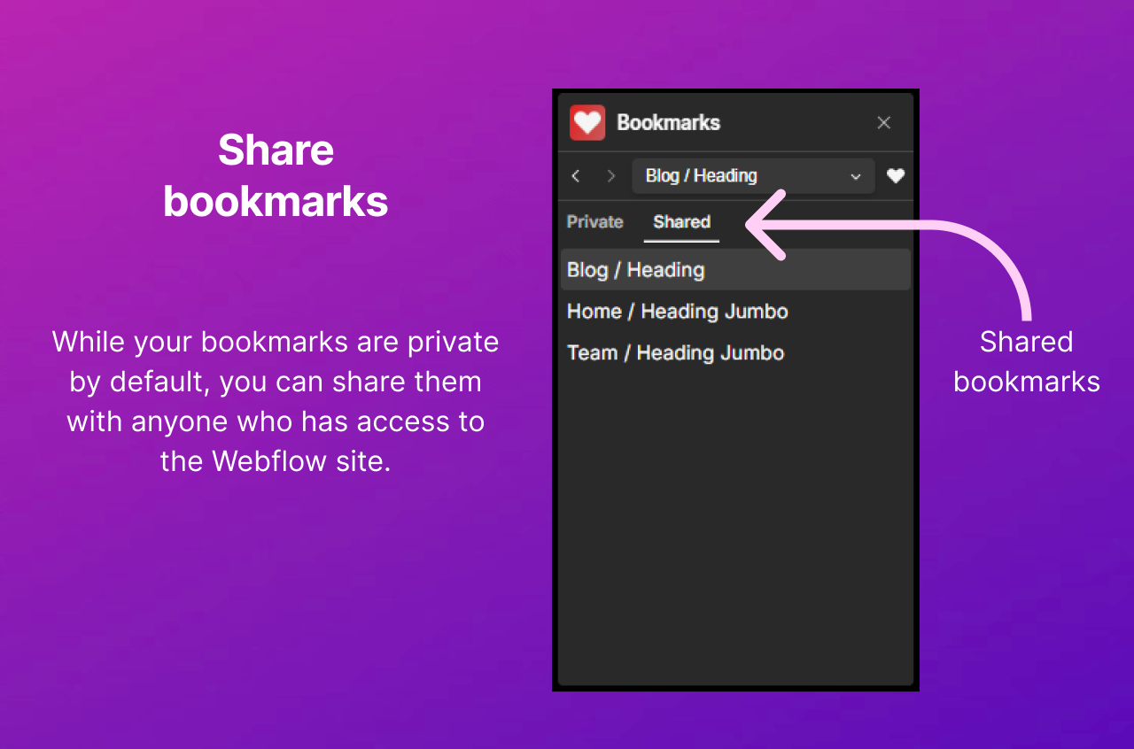 Bookmarks Pro media 2