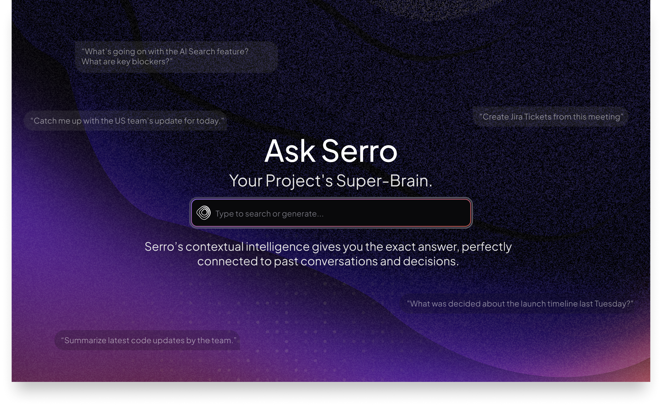Serro (Early Access) - Screenshot 4 showing product features and functionality