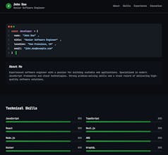 CV2Webs gallery image