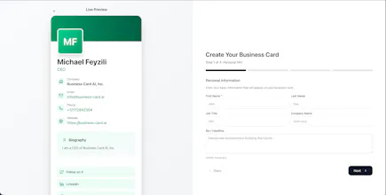 Business-card.ai – Digital Business Card gallery image