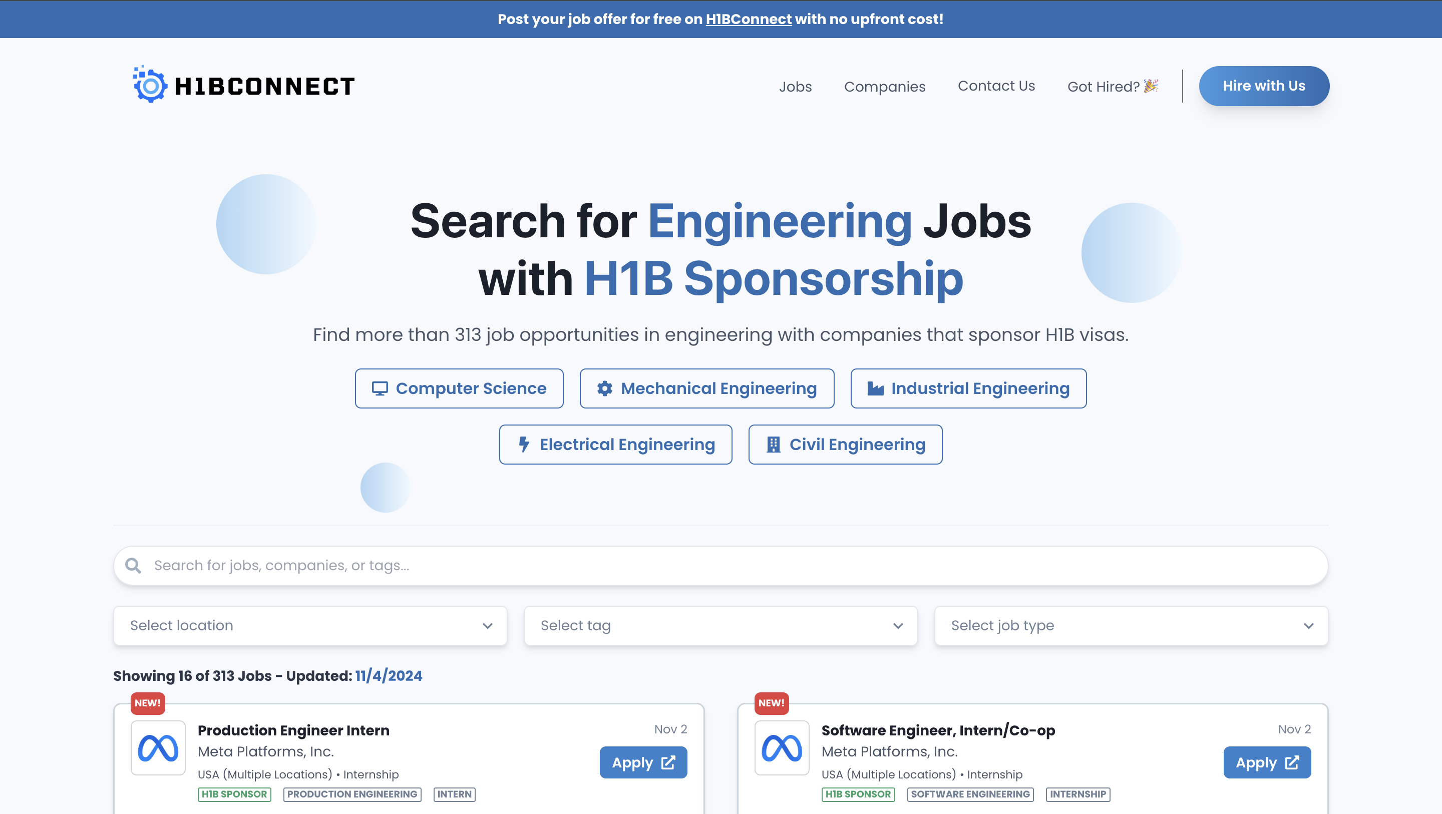 H1bconnect media 2