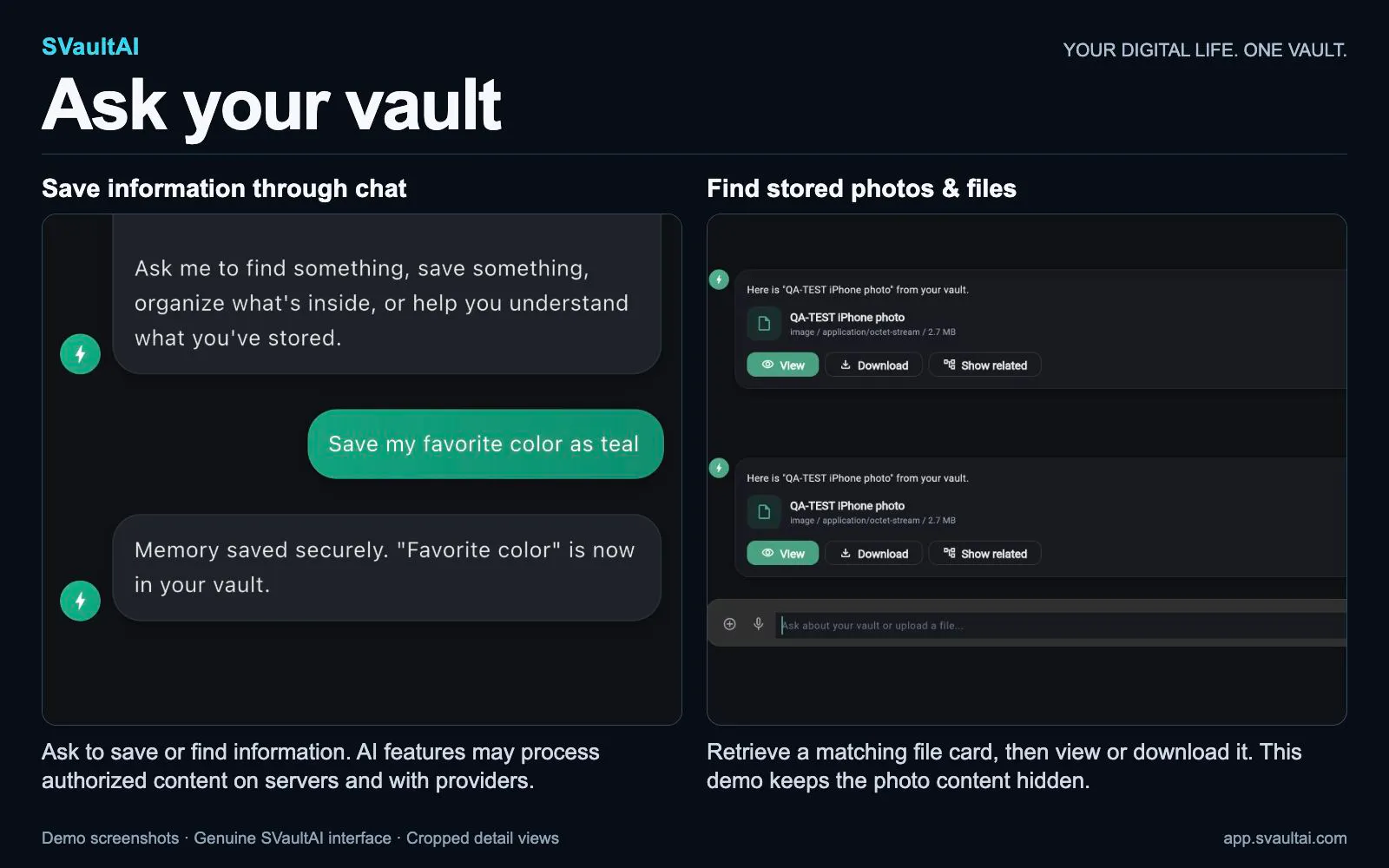 SVaultAI screenshot 3